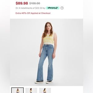 Levi’s 70s High Flare